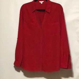 Candies Red Blouse size XL